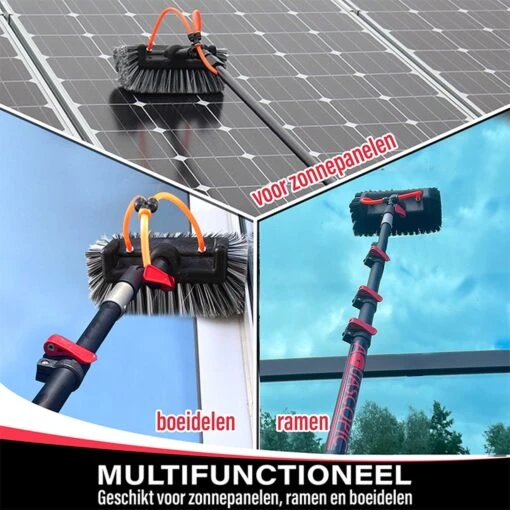 Aquacopic - Telescoopsteel Set Met Borstel - 11 Meter - Afbeelding 2