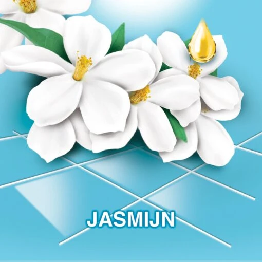 Ajax® Ajax Allesreiniger Fête Des Fleurs Jasmijn 6 X 1L - Voordeelverpakking - Afbeelding 3