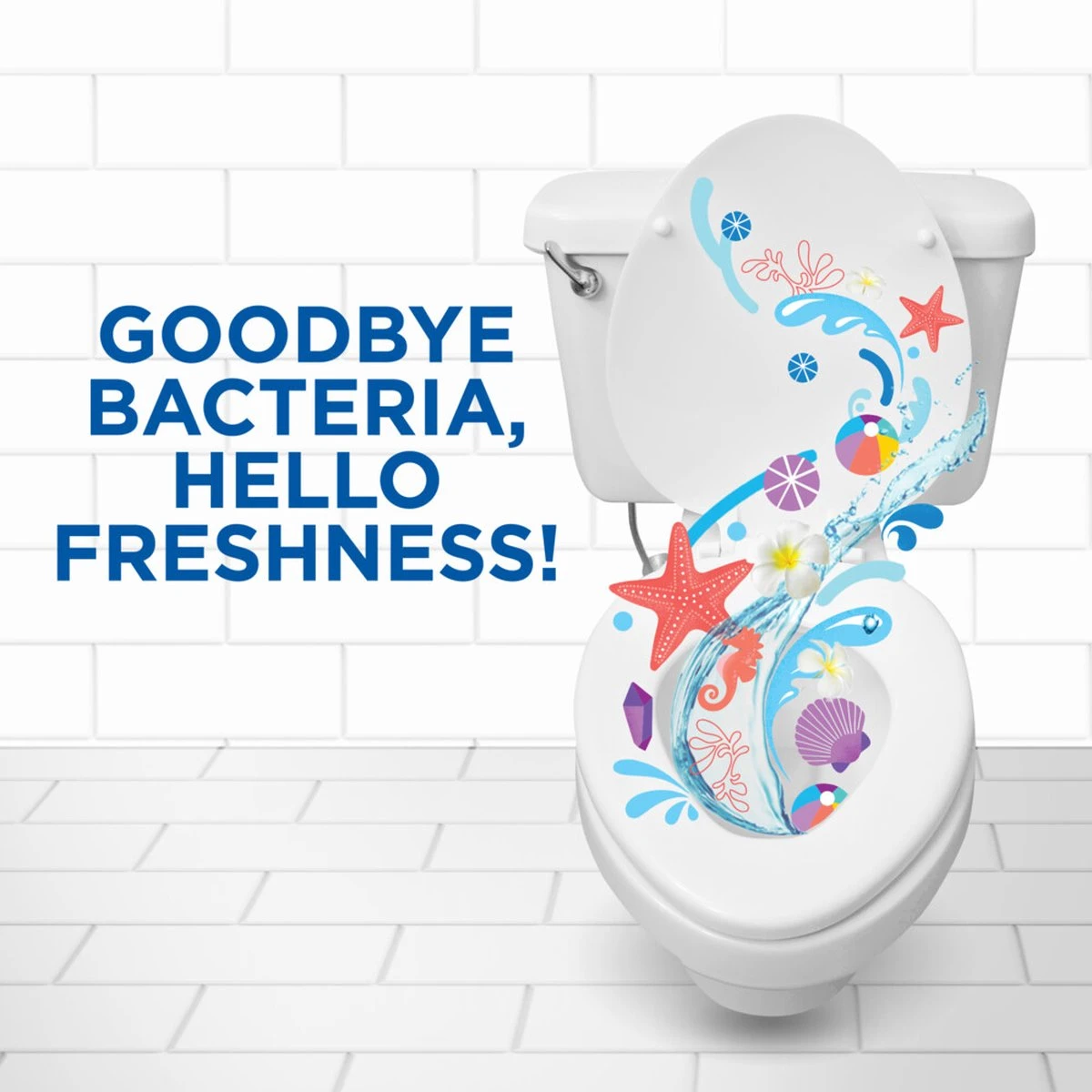 6x WC Eend Toiletreiniger Marine Wave 750 Ml - Afbeelding 6