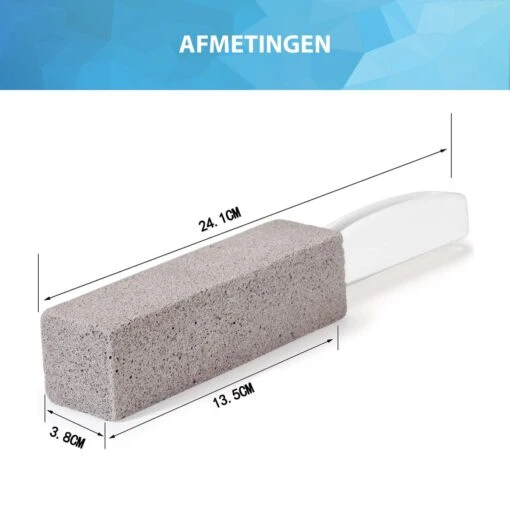 YONO Puimsteen Voor WC Schoonnmaken - Toilet Reiniging Ontkalken - Pumice Stone Toiletblok - 2 Stuks - Afbeelding 5