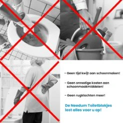 Needum Toiletblokjes Voor Inbouwreservoirs - WC Blokjes - Toiletblokken In Een Voordeelverpakking - 12 Stuks -Huishoudelijke Artikelen Winkel 1200x1200 2174