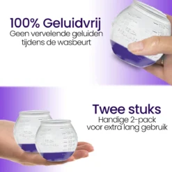 BluGo Doseerbol 2 Stuks - Wasbollen - Doseerdop - Drogerballen - Wasballen - Wasmiddel - Herbruikbaar - Maataanduiding - 150ml -Huishoudelijke Artikelen Winkel 1200x1200 22