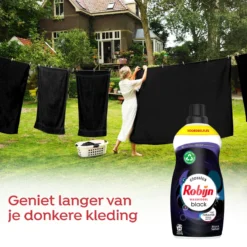 Robijn Klein & Krachtig Classics Black Velvet Vloeibaar Wasmiddel - 2 X 34 Wasbeurten - Voordeelverpakking -Huishoudelijke Artikelen Winkel 1200x1200 257
