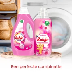 Robijn Color Pink Sensation Vloeibaar Wasmiddel 20 Wasbeurten -Huishoudelijke Artikelen Winkel 1200x1200 267