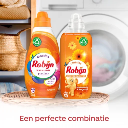 Robijn Klein & Krachtig Classics Color Vloeibaar Wasmiddel - 8 X 19 Wasbeurten - Voordeelverpakking - Afbeelding 6