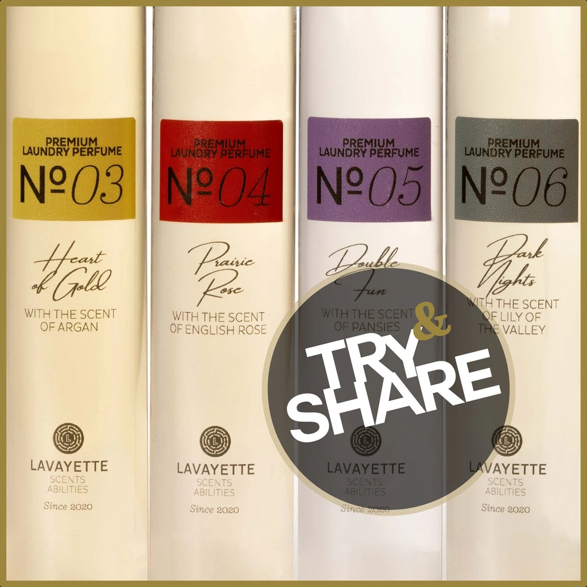 Lavayette Premium Wasparfum - Proefpakket 9x25ml - Geurbooster - Afbeelding 2