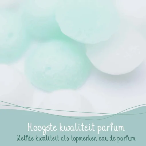 Cosmeau Geurbooster 100 Lentefris Navulling Refill - Geurparels - 100 Wasbeurten - Fris - 250g - Geurkralen Wasparfum Scent Booster - Afbeelding 3