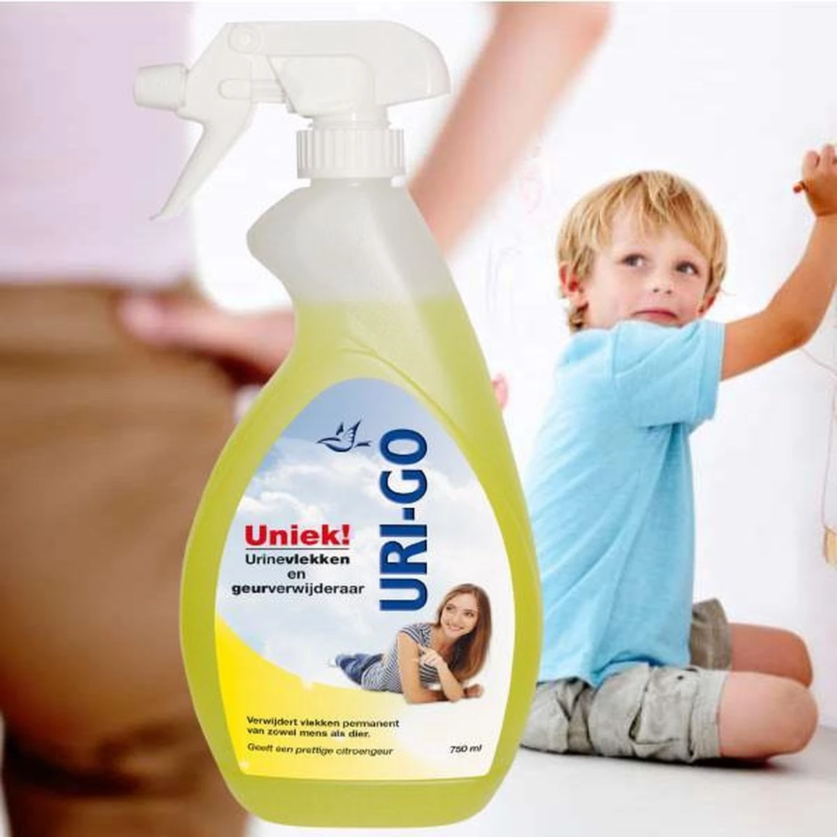 Uri-Go Urinevlek En Geur Verwijderaar - Afbeelding 2