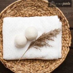 Merkloos Droger Ballen XL 8 Stuks – Zero Waste Dryer Balls - Duurzaam – Wasverzachter – Herbruikbare Drogerballen – Droogt De Was Sneller – Tiny Panda -Huishoudelijke Artikelen Winkel 1200x1200 733