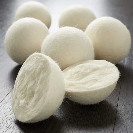 Merkloos Droger Ballen XL 8 Stuks – Zero Waste Dryer Balls - Duurzaam – Wasverzachter – Herbruikbare Drogerballen – Droogt De Was Sneller – Tiny Panda - Afbeelding 9