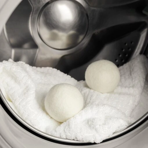 Apeiron Drogerballen - Droogballen - 6 XL Wasbollen - Droger - Duurzaam - Wasmachine - Wasverzachter - Energie Besparen - Zero Waste - Schapenvacht - Wol - Afbeelding 10
