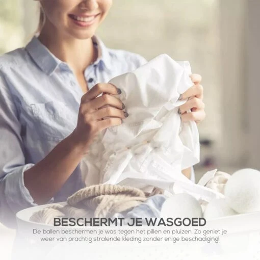 Merino Wollen Drogerballen XL - 10 Stuks - Herbruikbare Wasballen - Natuurlijke Wasverzachter - Wasbollen - Dryer Balls - Duurzame Nieuw-Zeelandse Droogballen - Afbeelding 6