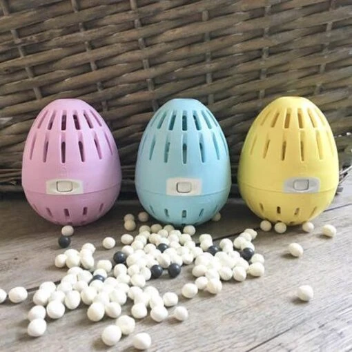 EcoEgg - Navul Eco-egg Wasbol - Refill Ecoegg Spring Bloesem - Vegan - Zuinig Wassen - Milieuvriendelijk Wassen - Propere Eco Wassen - 50 X Goedkoop Wassen - Afbeelding 4
