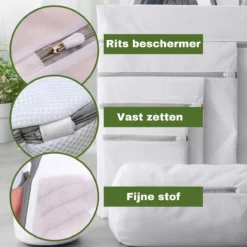 Merkloos Waszak 7x- Waszakken Voor Wasgoed- Laundry Bag- Incl. BH Waszakje Lingerie- Travel Organizer Bags-Set Van 7 -Huishoudelijke Artikelen Winkel 1200x1200 86