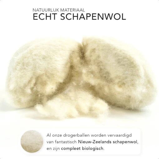 STEAMRS - 6x Wasdrogerballen - 100% Schapenwol - Verkort Droogtijd - Zachtere & Kreukloze Was - Afbeelding 6