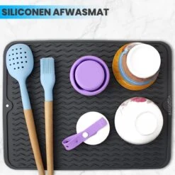 Bangosa Afdruipmat - Vaat Afwas Droogmat - Siliconen 50 X 40 -Huishoudelijke Artikelen Winkel 1200x1200 958