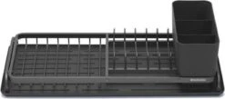 Brabantia SinkSide Afdruiprek Compact - Dark Grey -Huishoudelijke Artikelen Winkel 1200x531