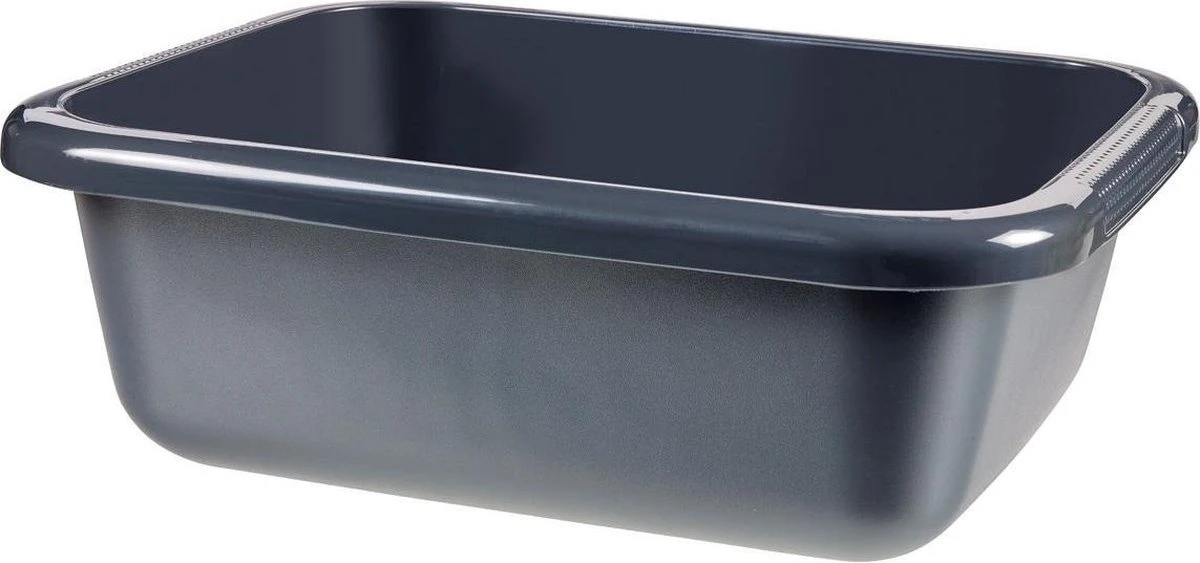Curver Afwasbak Rechthoekig - 9 Liter - Antraciet