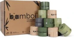 Bamboi - Bamboe WC Papier - 48 MAXI Rollen - Heerlijk Zacht 3-laags