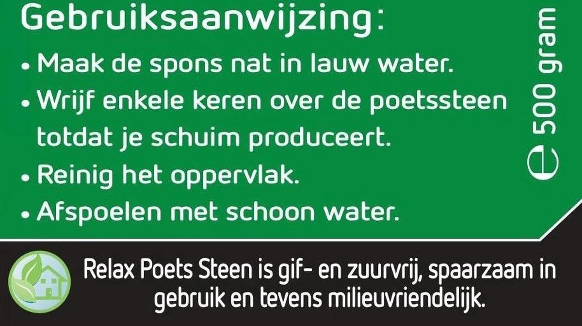 Merkloos Witte Poets Steen. Reinigingsmiddel. Reinigt, Beschermd En Polijst In 1 Handeling. - Afbeelding 3