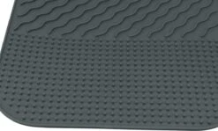 Alpina Afdruipmat - Droogmat - Siliconen - 26,5x34,5 Cm - Grijs -Huishoudelijke Artikelen Winkel 1200x726
