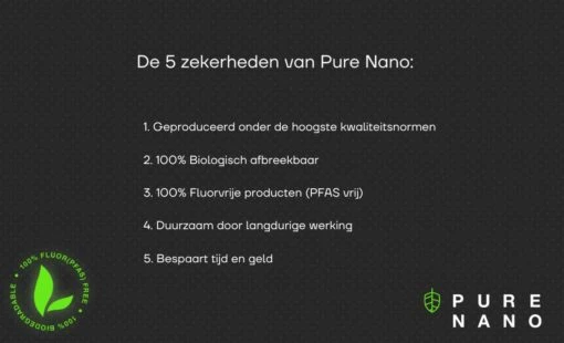 PURE NANO Glas - Nano Coating Voor 5 Jaar Heldere Ramen Met Minder Schoonmaakwerk - 250 Ml - Afbeelding 4