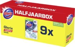 Glorix Power 5 Bleek Toiletblokken - 9 Stuks - Voordeelverpakking -Huishoudelijke Artikelen Winkel 1200x760 5