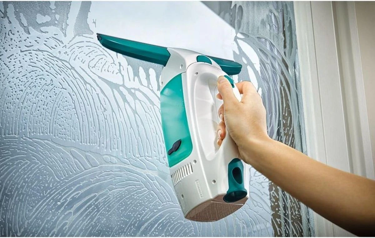 Leifheit Dry & Clean Ruitenreiniger Met Steel (43 Cm) En Inwasser Click System - Afbeelding 12