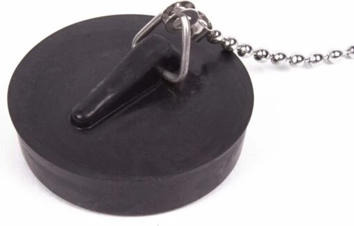 Benson Afvoerstop / Gootsteen Dop / Gootsteenstopper - 44 Mm - Met RVS Ketting 30 Cm - Afbeelding 5