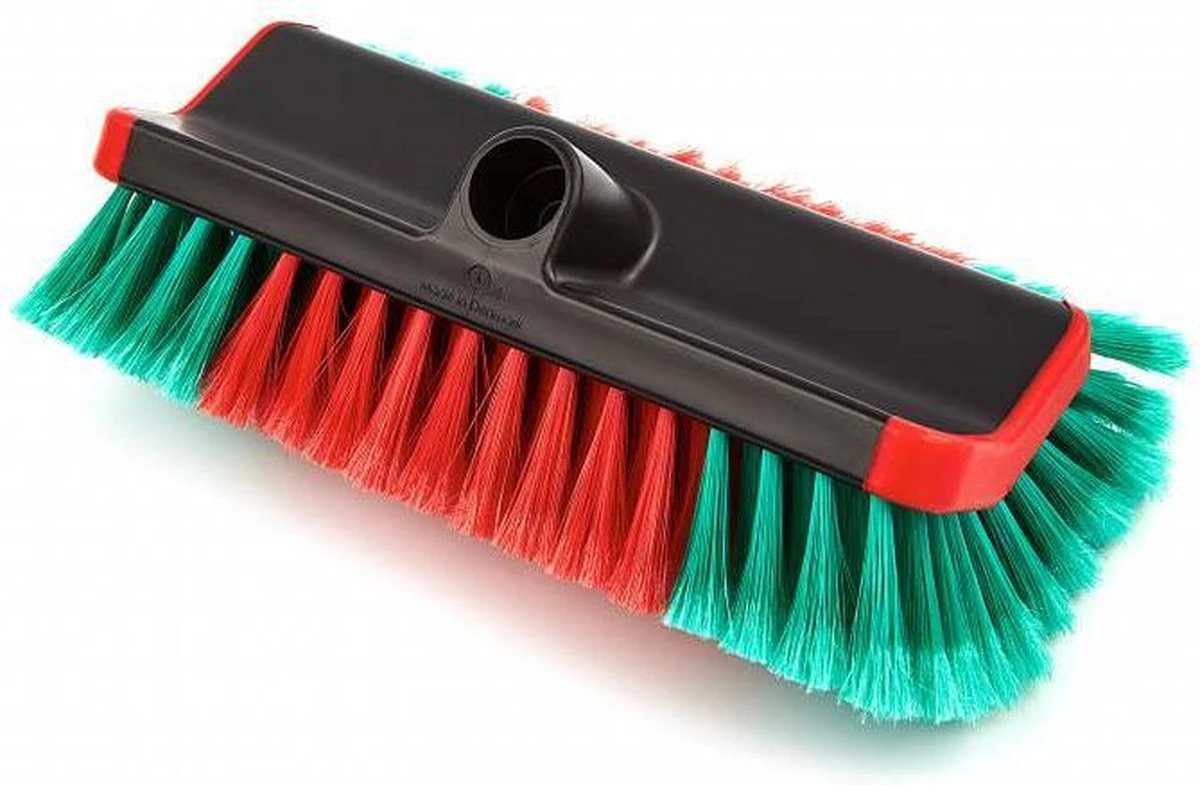 Vikan 524752 Hoekborstel Met Watertoevoer High/Low 280mm Zacht/Gespleten Haren - Afbeelding 2