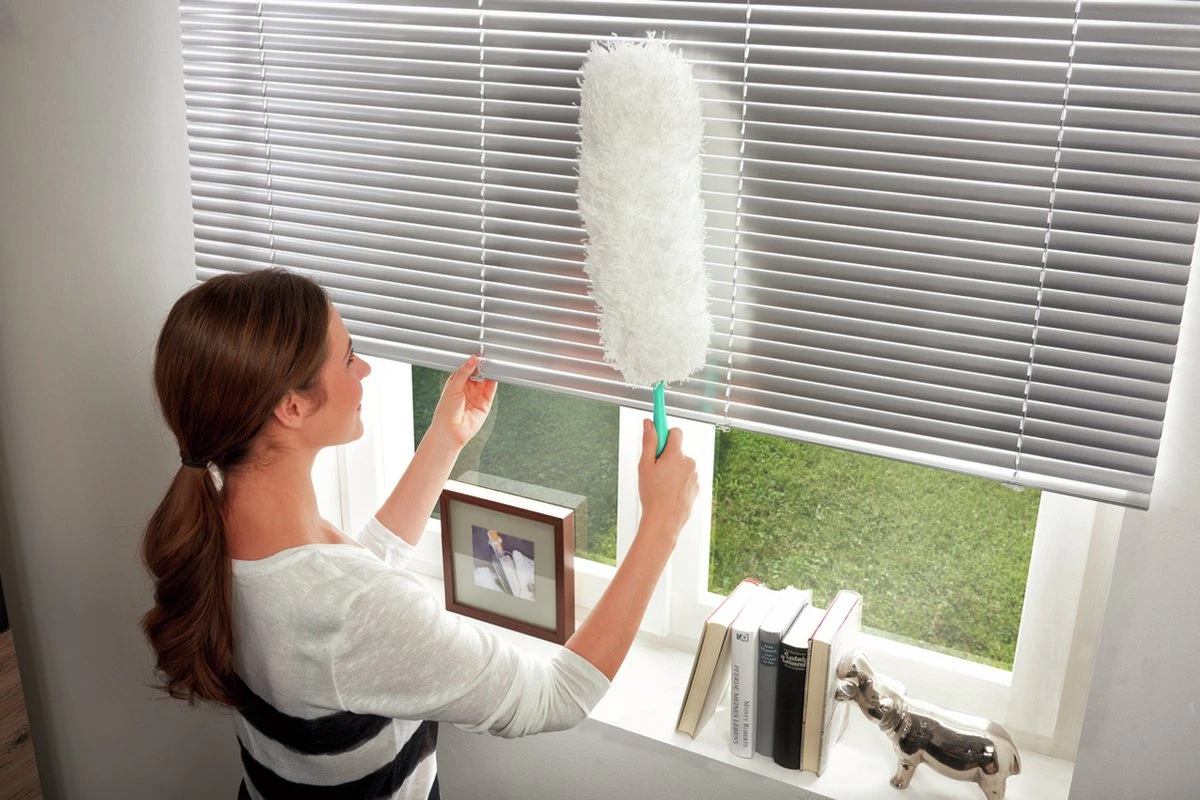 Leifheit Set Raamreiniging Droog&nat Met Telescoopsteel - Duster Xl - Raamwisser 3in1 - Click System - Afbeelding 7