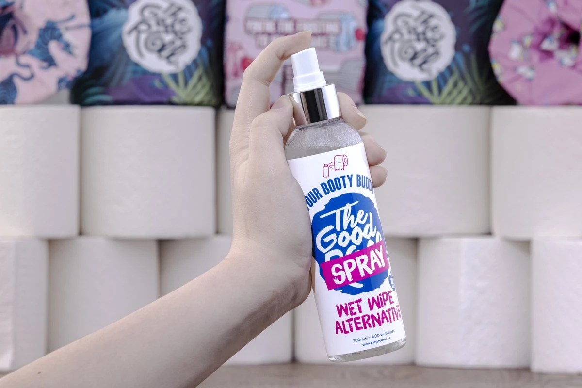 Your Booty Buddy - The Good Roll Toiletpapier Spray 200ml | SPRAY - WIPE - FLUSH - Afbeelding 3