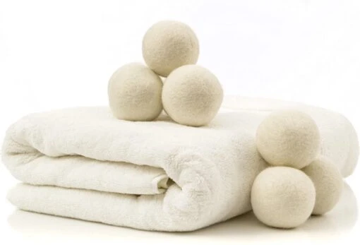 Geniet Van Gemak® | Herbruikbare Wollen Drogerballen | Wasbollen | Schaapswol | Duurzame En Energiebesparende Wasballen | 6 XL Drogerballen - Afbeelding 9