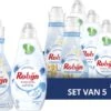 Robijn Perfect Match Stralend Wit En Jasmijn & Sandelhout Wasmiddel En Wasverzachter - 5 Stuks - Voordeelverpakking
