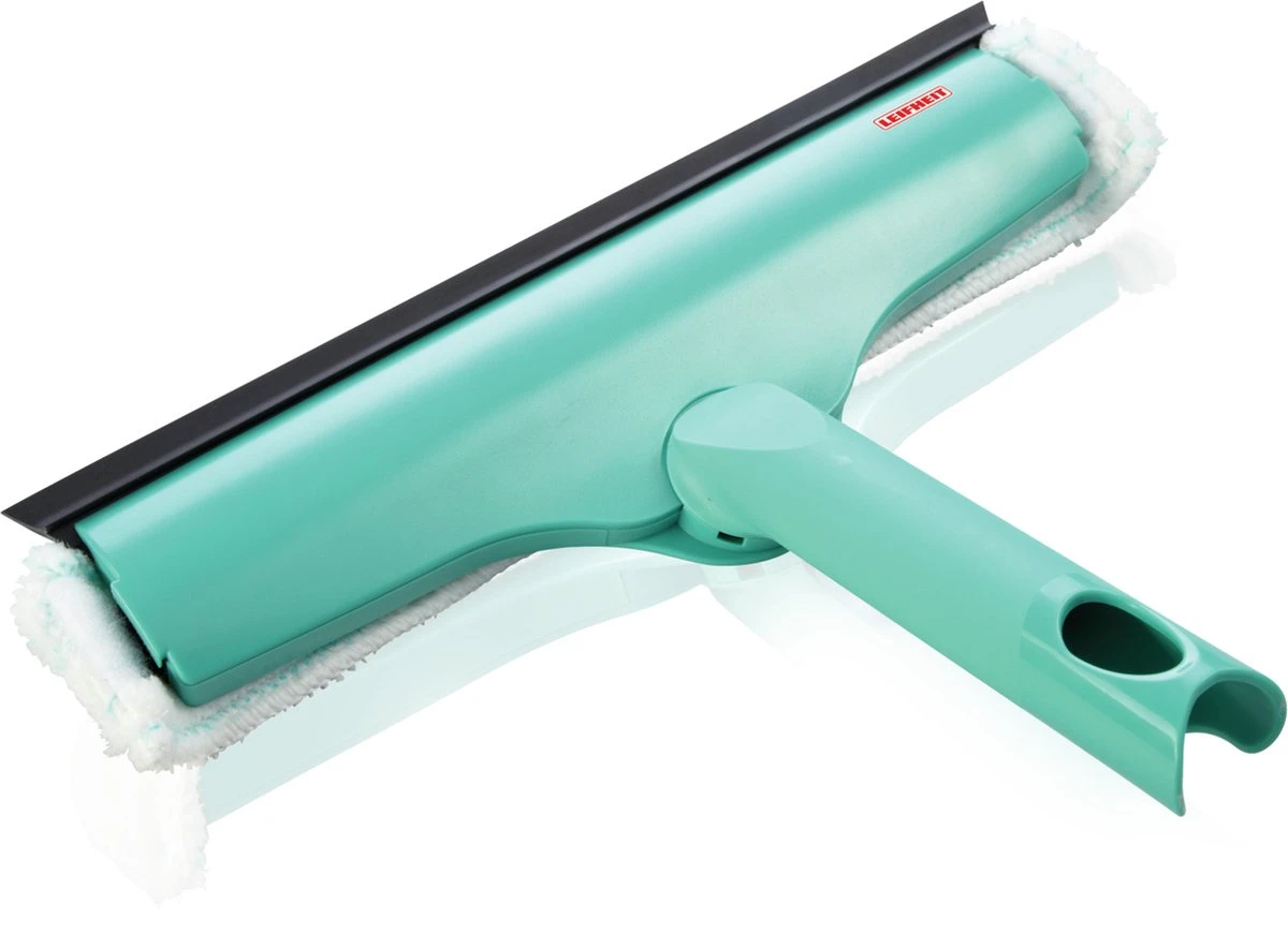 Leifheit Set Raamreiniging Droog&nat Met Telescoopsteel - Duster Xl - Raamwisser 3in1 - Click System - Afbeelding 3