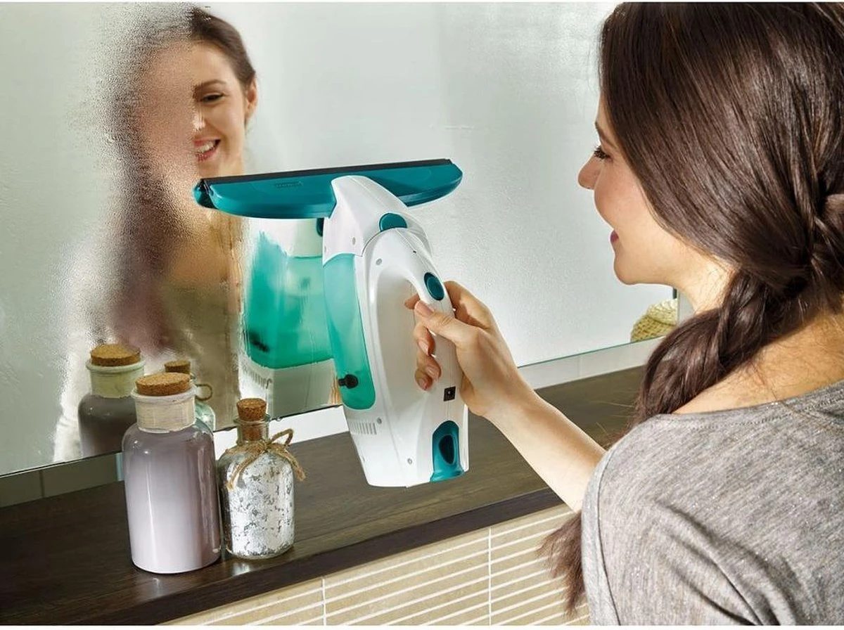 Leifheit Dry & Clean Ruitenreiniger Met Steel (43 Cm) En Inwasser Click System - Afbeelding 13