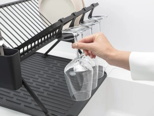 Brabantia SinkSide Afdruiprek - Inklapbaar - Dark Grey - Afbeelding 9