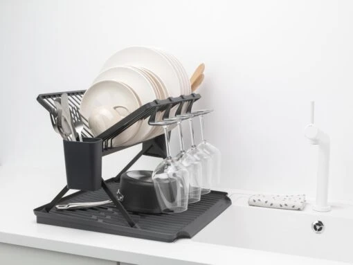 Brabantia SinkSide Afdruiprek - Inklapbaar - Dark Grey - Afbeelding 10
