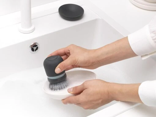 Brabantia Sink Side Afwasborstel - Met Zeepdispenser- Dark Grey - Afbeelding 12