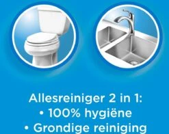 Ajax® Ajax Allesreiniger 100% Hygiene 6 X 1L - Voordeelverpakking -Huishoudelijke Artikelen Winkel 1200x953 2