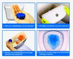 DONGOODS® Toiletblokjes Voor Inbouwreservoirs – WC-blokjes – Toiletblokken In Een Voordeelverpakking – 12 Stuks -Huishoudelijke Artikelen Winkel 1200x976 2