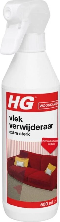 HG Vlekverwijderaar Extra Sterk - 500ml - Veilige Zuurstofformule - Geschikt Voor Alle Soorten Bekleding - Met Vuilafstotende Werking - Biologisch Afbreekbaar -Huishoudelijke Artikelen Winkel 329x1200