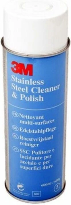 3M RVS Reiniger - 600 Ml -Huishoudelijke Artikelen Winkel 418x1200