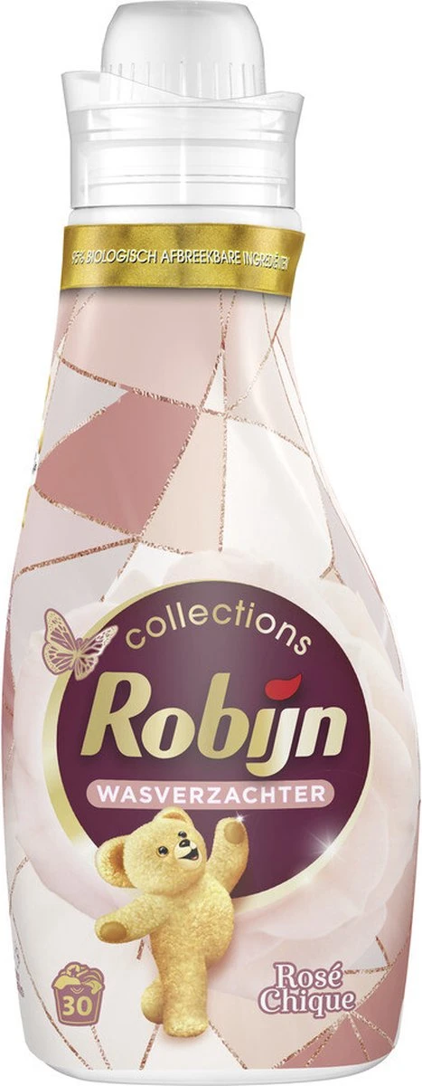 Robijn Collections Rosé Chique Wasverzachter - 8 X 30 Wasbeurten - Voordeelverpakking - Afbeelding 8