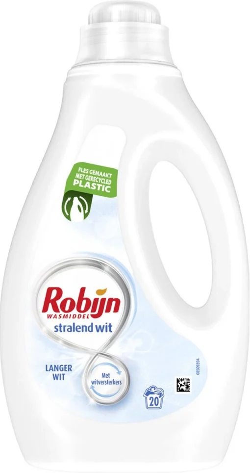 Robijn Stralend Wit Vloeibaar Wasmiddel - 6 X 20 Wasbeurten - Voordeelverpakking - Afbeelding 8