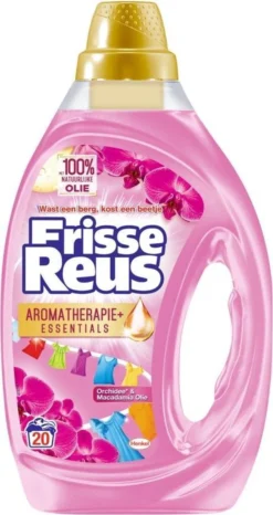 Witte Reus Vloeibaar Wasmiddel Frisse Reus Gel Orchidee Macadamia 1 Liter