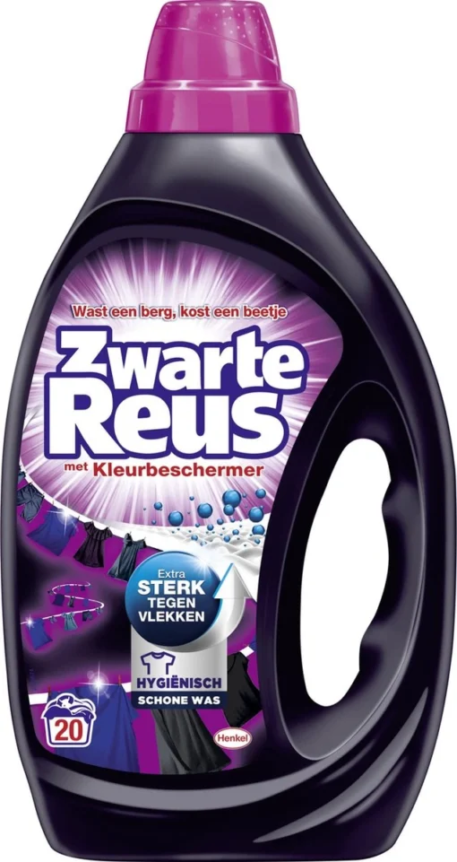 Zwarte Reus Gel Vloeibaar Wasmiddel - Zwarte Was - Voordeelverpakking - 120 Wasbeurten - Afbeelding 2