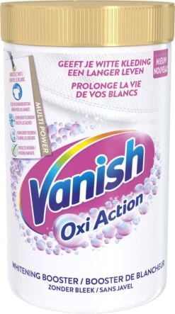 Vanish Oxi Action Whitening Booster Poeder - Vlekverwijderaar Voor Witte Was - 1,4 Kg