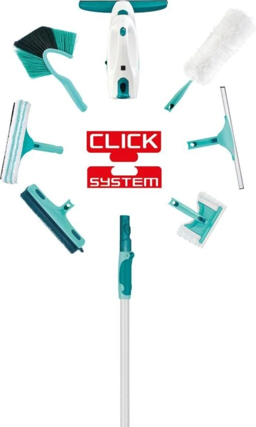 Leifheit Telescoopsteel Aluminium 145-400 Cm Click System - Afbeelding 4