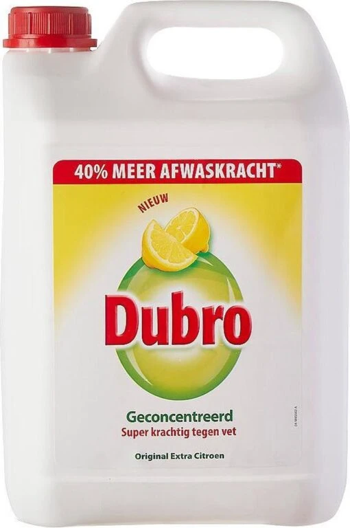 Dubro Afwasmiddel Extra Citroen 5 Liter - Afbeelding 2